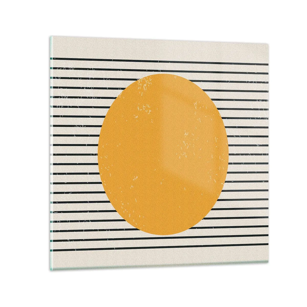 Tablou pe sticlă - Puterea simplității - 60x60 cm