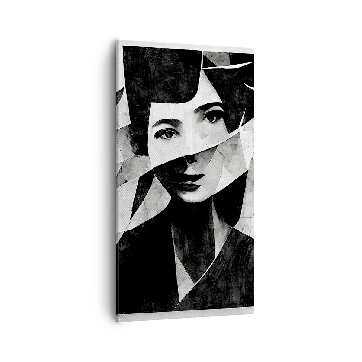 Tablou pe pânză - Cine ești? - 55x100 cm