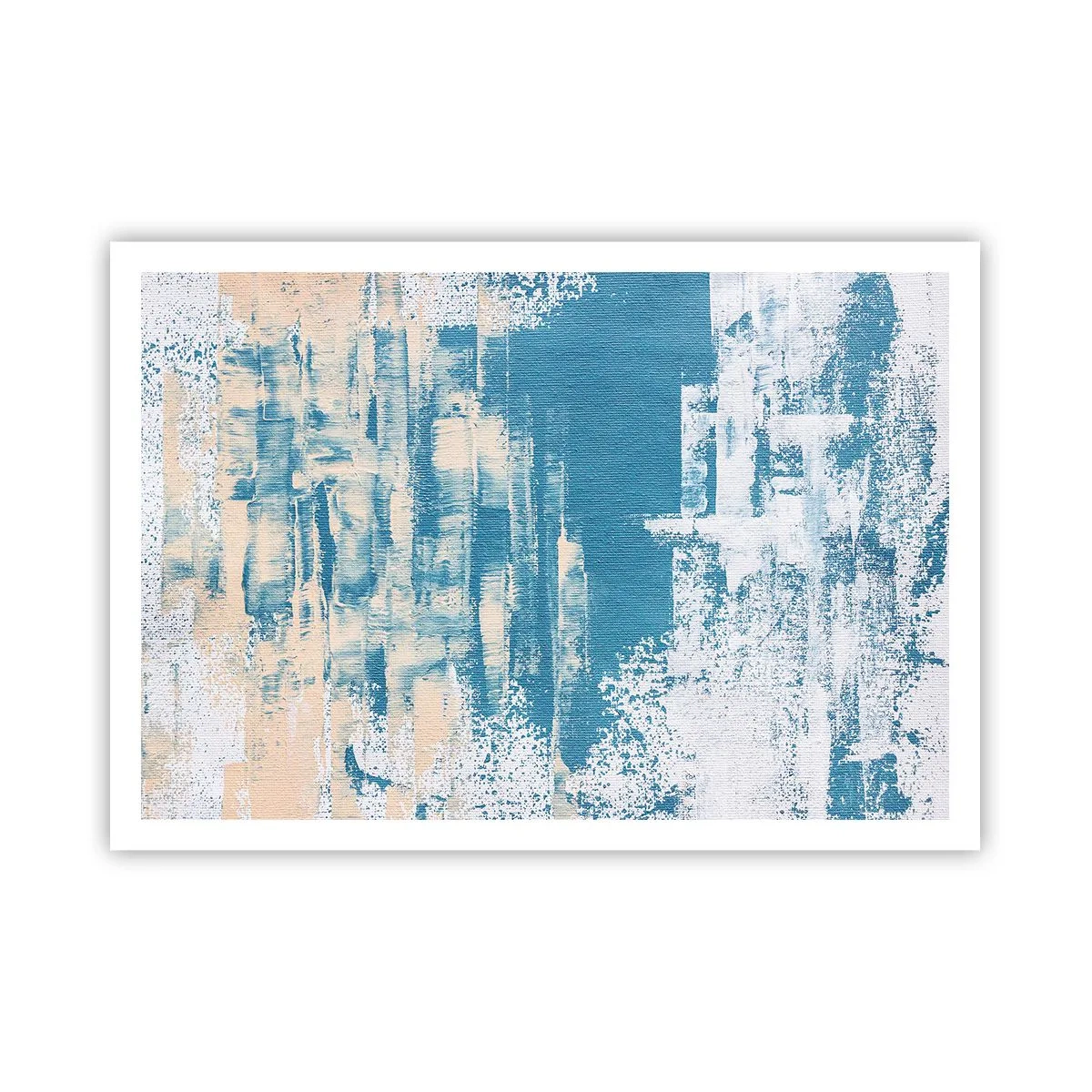 Poster - Prin ţurţur de gheață - 100x70 cm