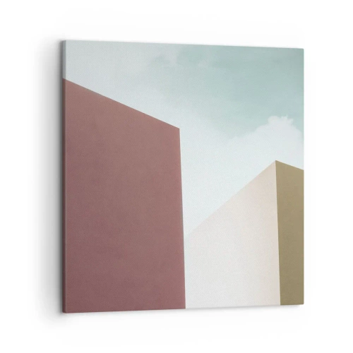 Tablou pe pânză - Geometria unei veri însorite - 50x50 cm