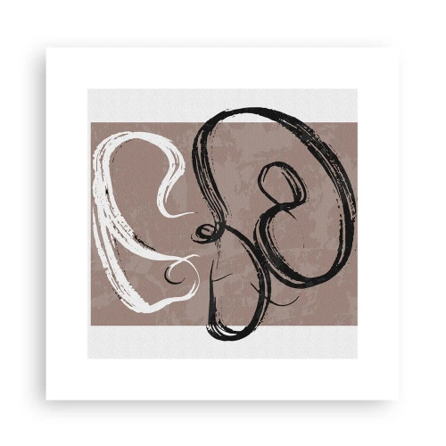 Poster - Compoziția - căutarea plenitudinii - 30x30 cm