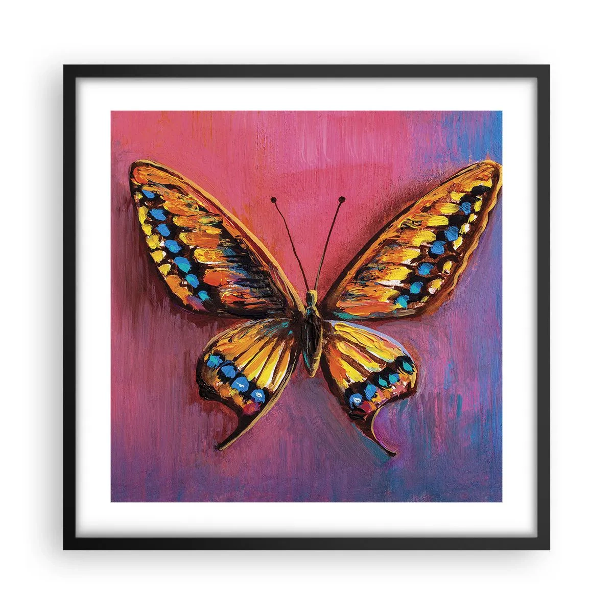 Poster în ramă neagră - O bijuterie a naturii - 50x50 cm