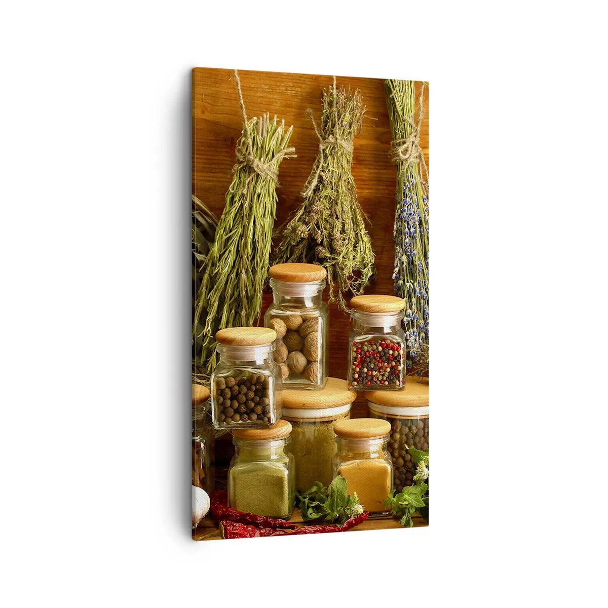 Tablou pe pânză - Vrăjitorie de bucătărie - 45x80 cm