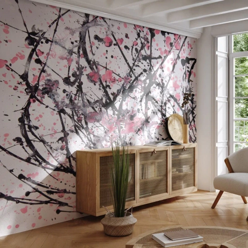 Tapet Autoadeziv Deluxe Sticker - Natura trecătoare a vieții - Abstracția, Bucată, Model modern - 250x175 cm