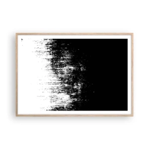Poster în ramă de stejar deschis - Iar câștigătorul este... - 100x70 cm