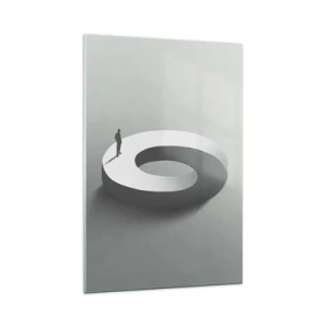 Tablou pe sticlă - Înțelegi ceva? - 70x100 cm