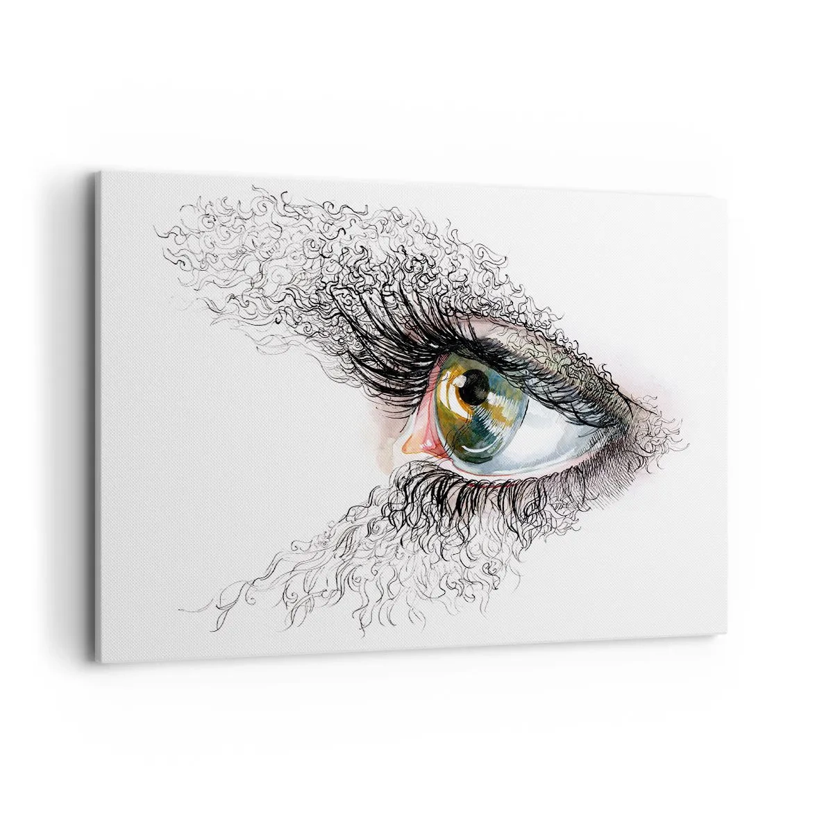 Tablou pe pânză - Privește direct în suflet - 100x70 cm