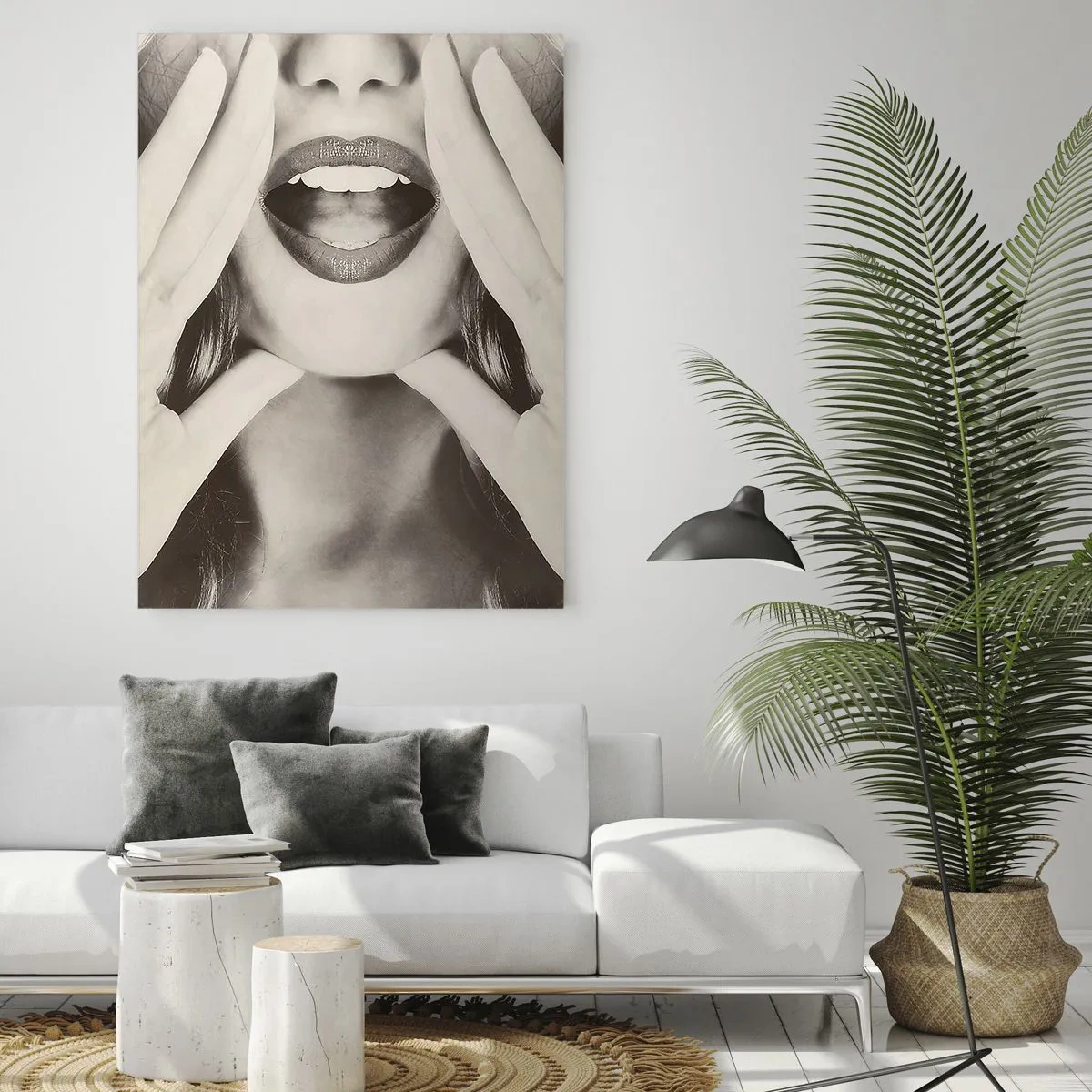 Tablou pe sticlă - Vin imediat! - 70x100 cm