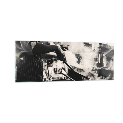 Tablou pe sticlă - Alchimia aromelor - 140x50 cm