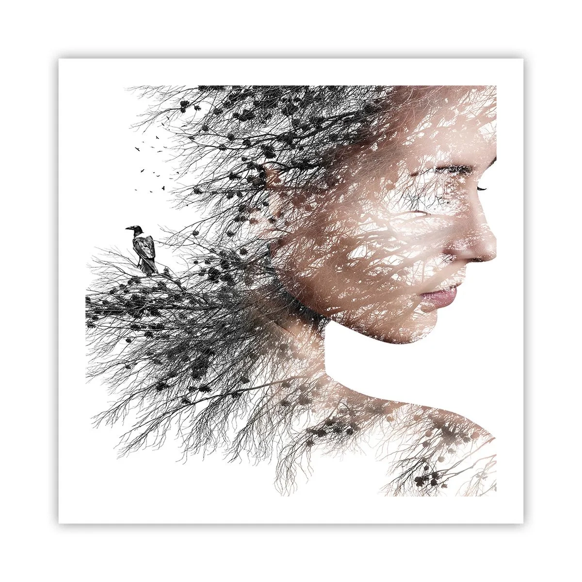 Poster - Spiritul pădurii - 60x60 cm