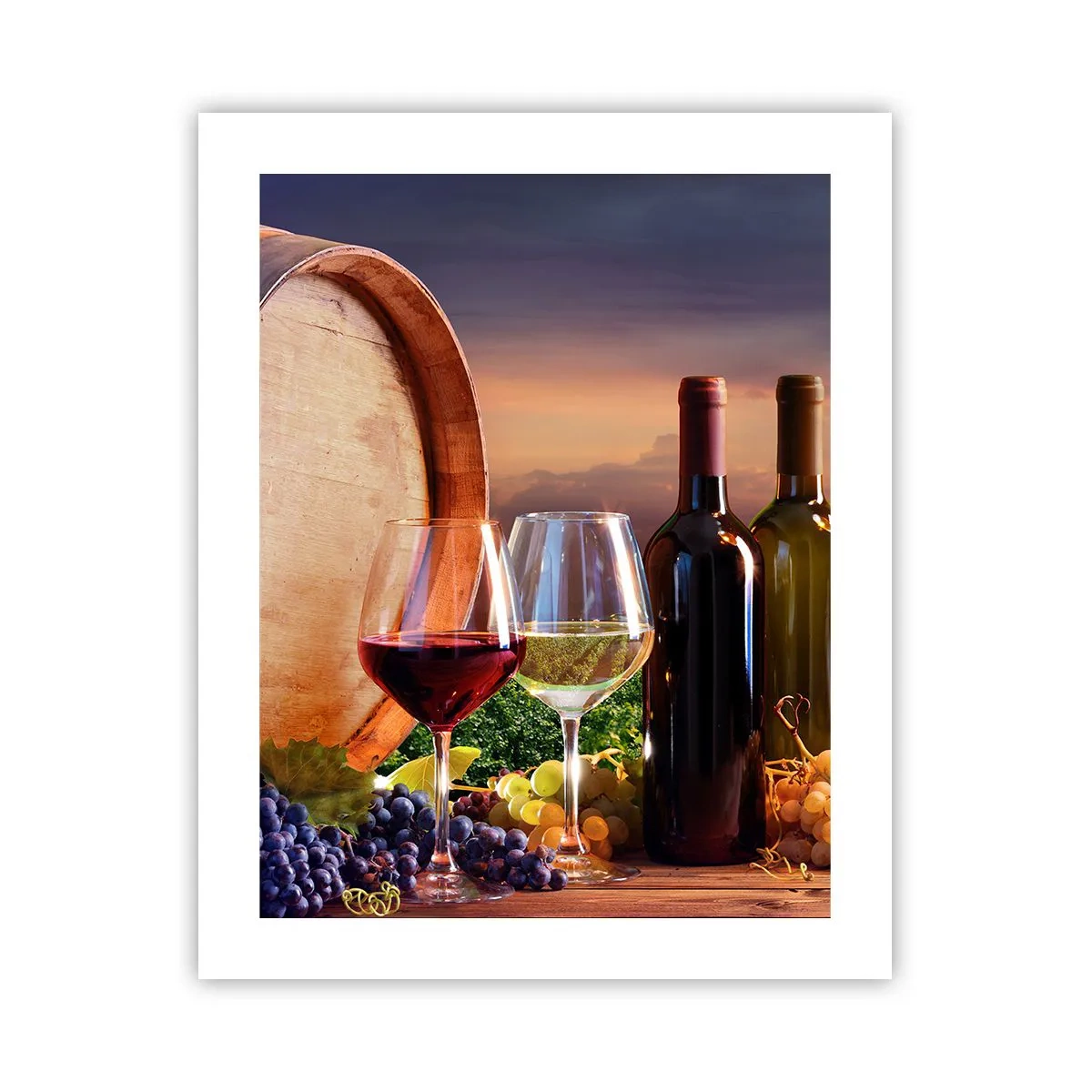 Poster - Aici viața are un gust - 40x50 cm