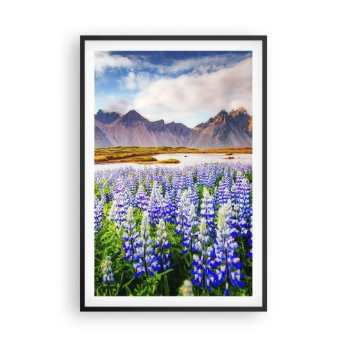 Poster în ramă neagră - Putere și severitate alături de blândețe - 61x91 cm