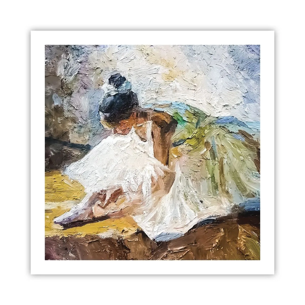 Poster - Dintr-un tablou de Degas - 60x60 cm