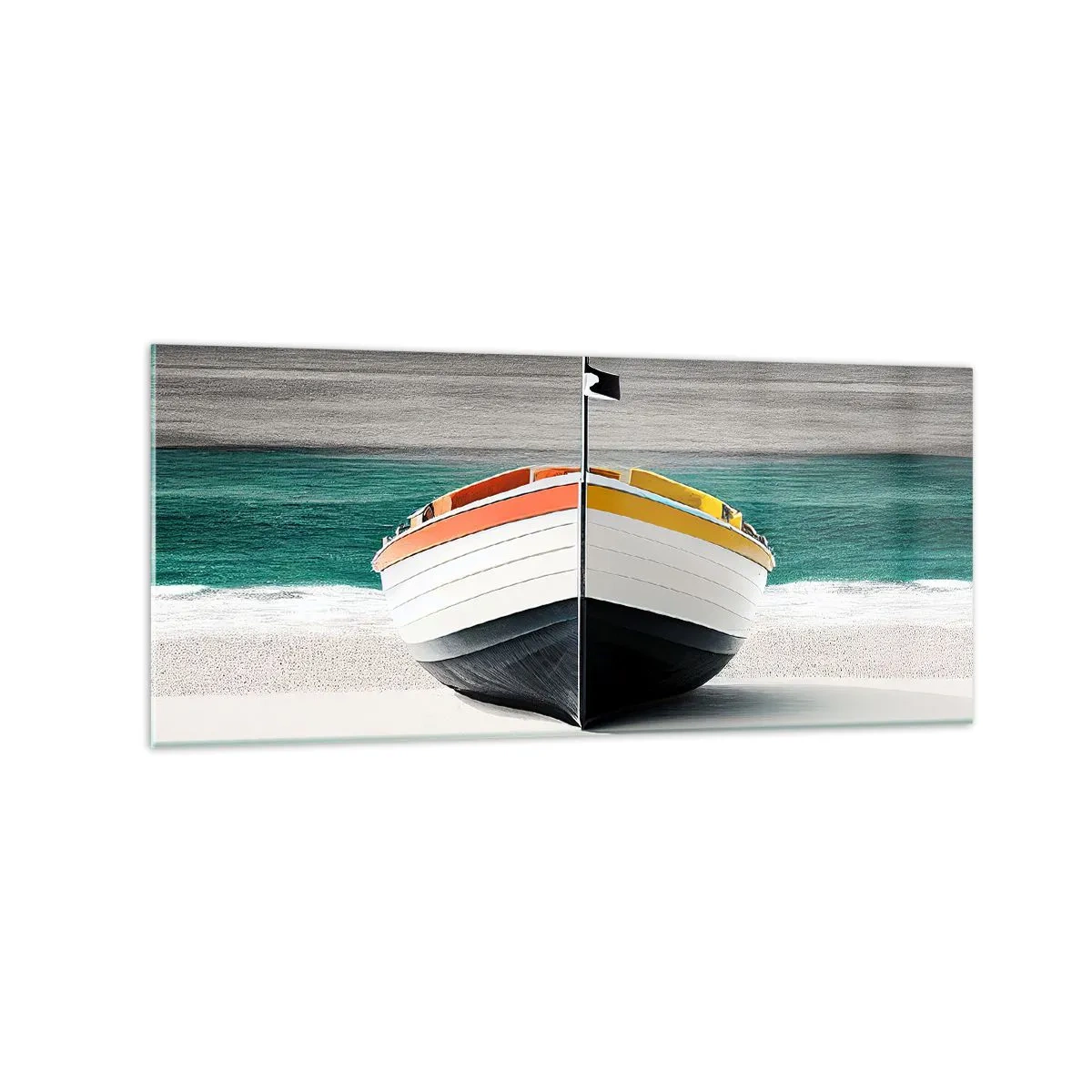 Tablou pe sticlă - În locul ei - 120x50 cm