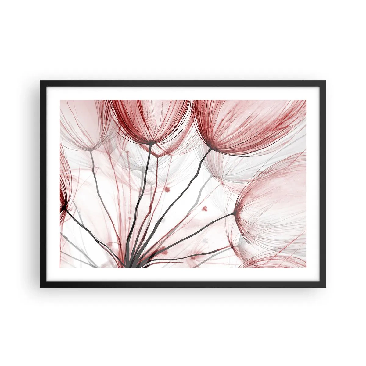 Poster în ramă neagră - Înainte de plecare - 70x50 cm