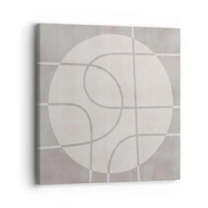 Tablou pe pânză - Circular și drept înainte - 30x30 cm