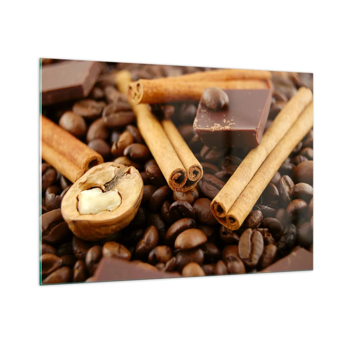 Tablou pe sticlă - Concert de arome - 100x70 cm