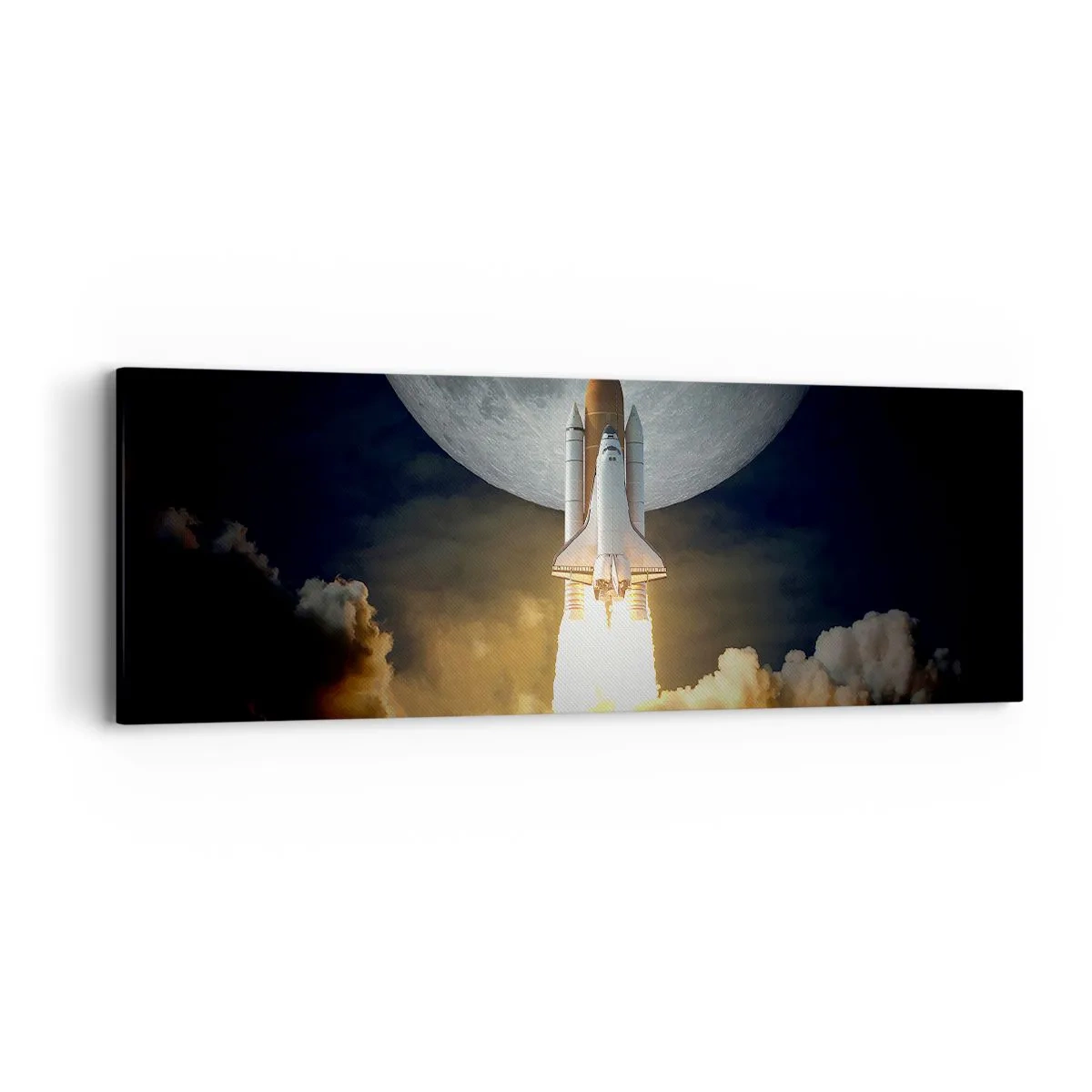 Tablou pe pânză - Începutul unei aventuri nepământene - 90x30 cm