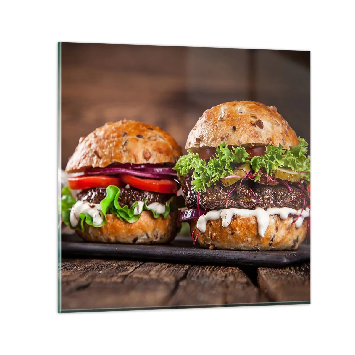 Tablou pe sticlă - American dream - 60x60 cm