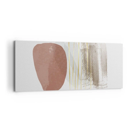 Tablou pe pânză - Colonadă abstractă - 100x40 cm