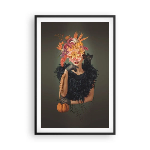 Poster în ramă neagră - Magia vrăjitoarei - 61x91 cm