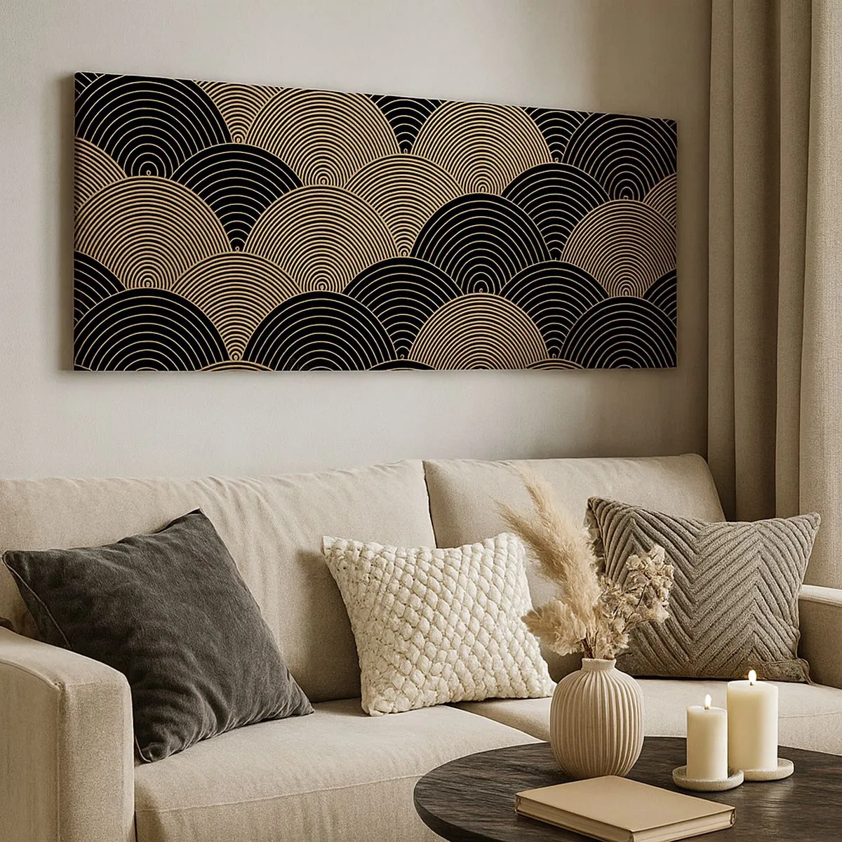 Tablou pe pânză - Unitate în multiplicitate - 100x40 cm