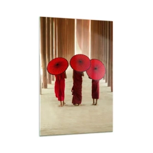 Tablou pe sticlă - Pe drumul spre Tărâmul Pur - 70x100 cm