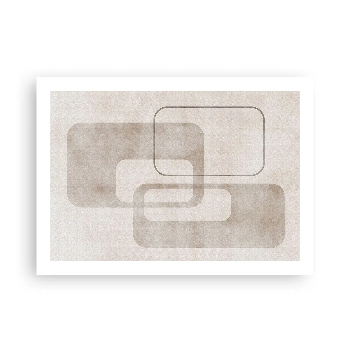 Poster - Fuga geometrică - 70x50 cm