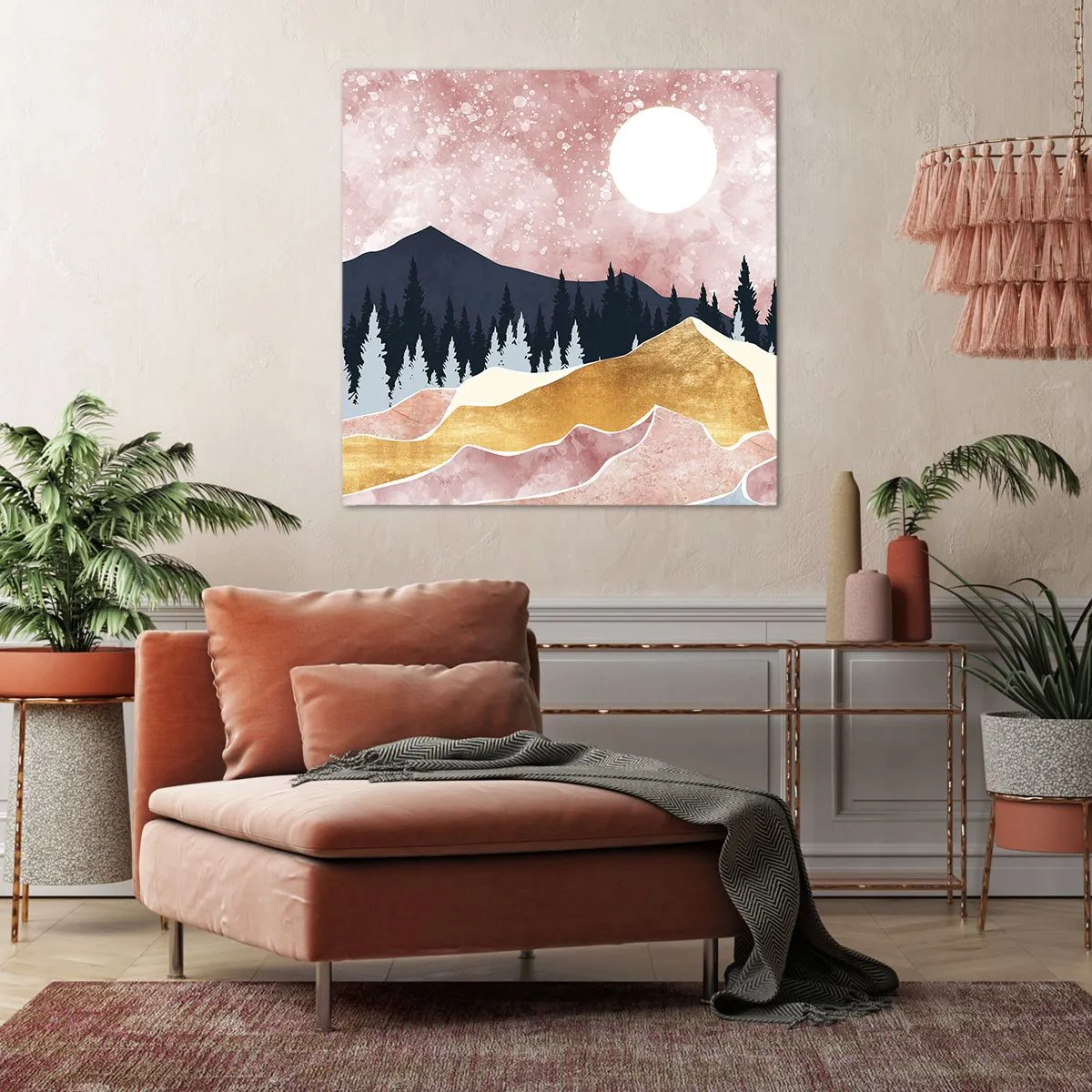 Tablou pe pânză - Garda de noapte - 70x70 cm