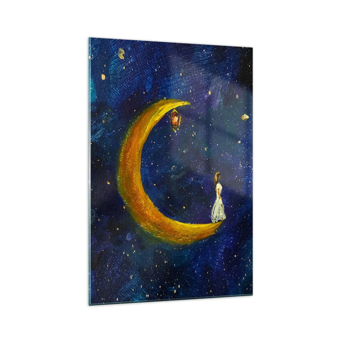 Tablou pe sticlă - Chemarea lumii - 70x100 cm