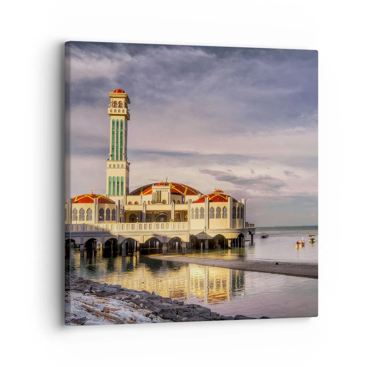 Tablou pe pânză - Un templu al naturii - 30x30 cm