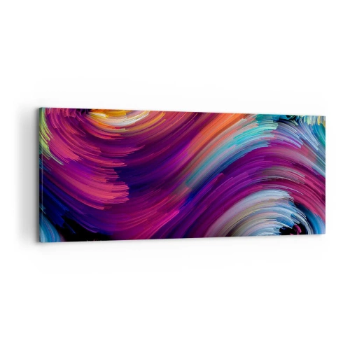 Tablou pe pânză - Începutul unei lumi noi - 120x50 cm