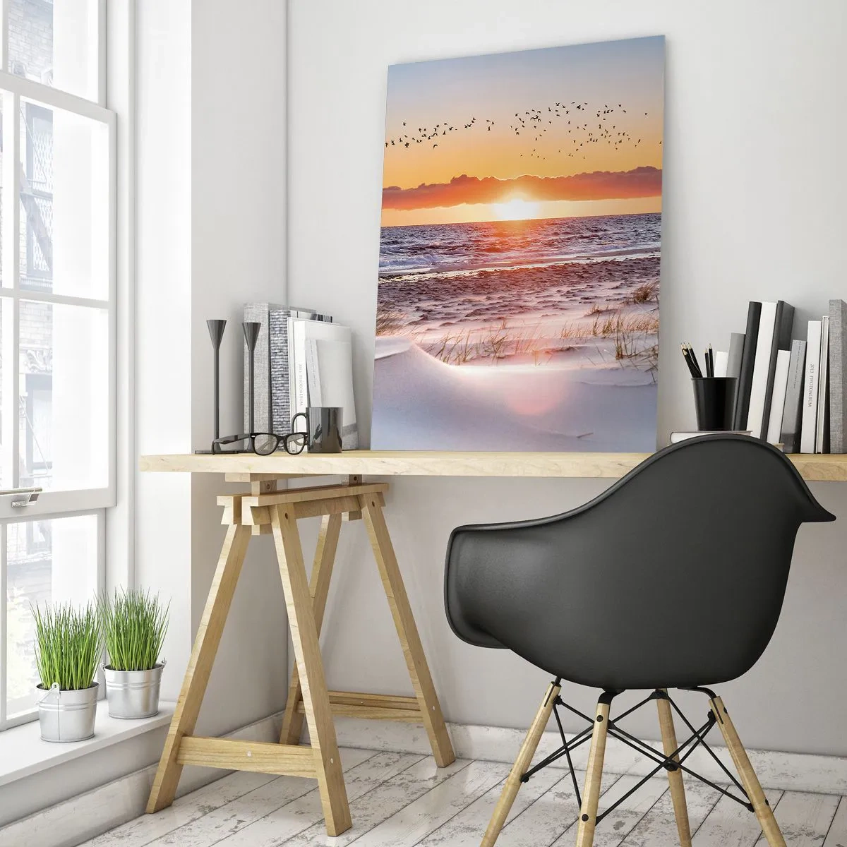 Tablou pe sticlă - Peisaj orizontal - 50x70 cm