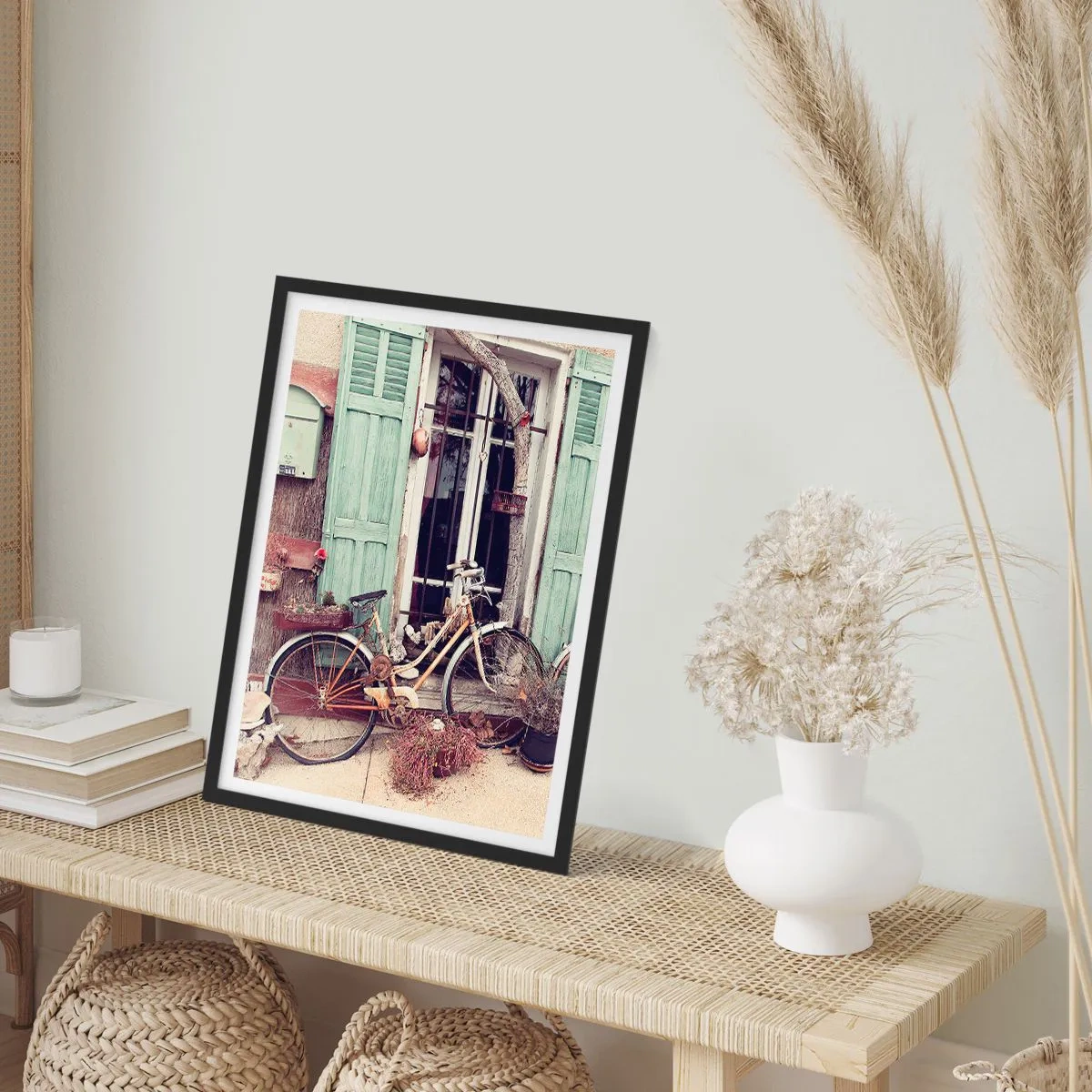 Poster în ramă neagră - Trăiască provincia! - 70x100 cm