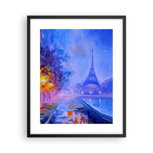 Poster în ramă neagră - O plimbare de vis - 40x50 cm