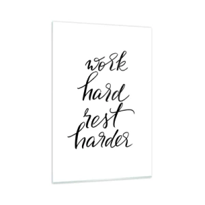 Tablou pe sticlă - Echilibrul vieții - 80x120 cm