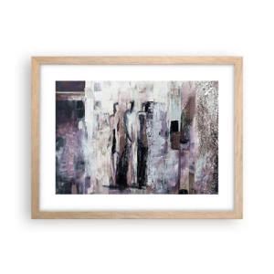 Poster în ramă de stejar deschis - Cei trei misterioși - 40x30 cm