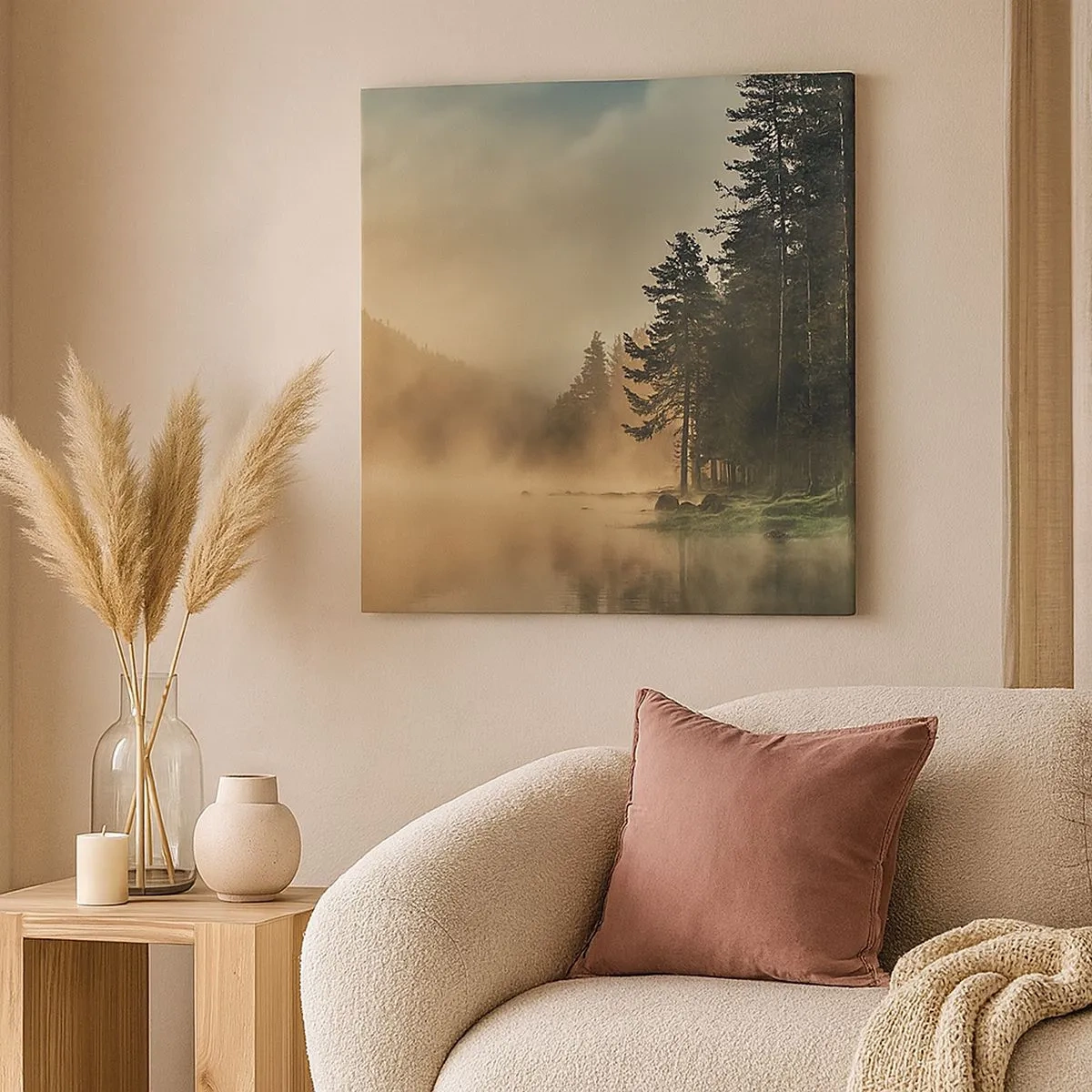 Tablou pe pânză - Nașterea unei zile - 30x30 cm