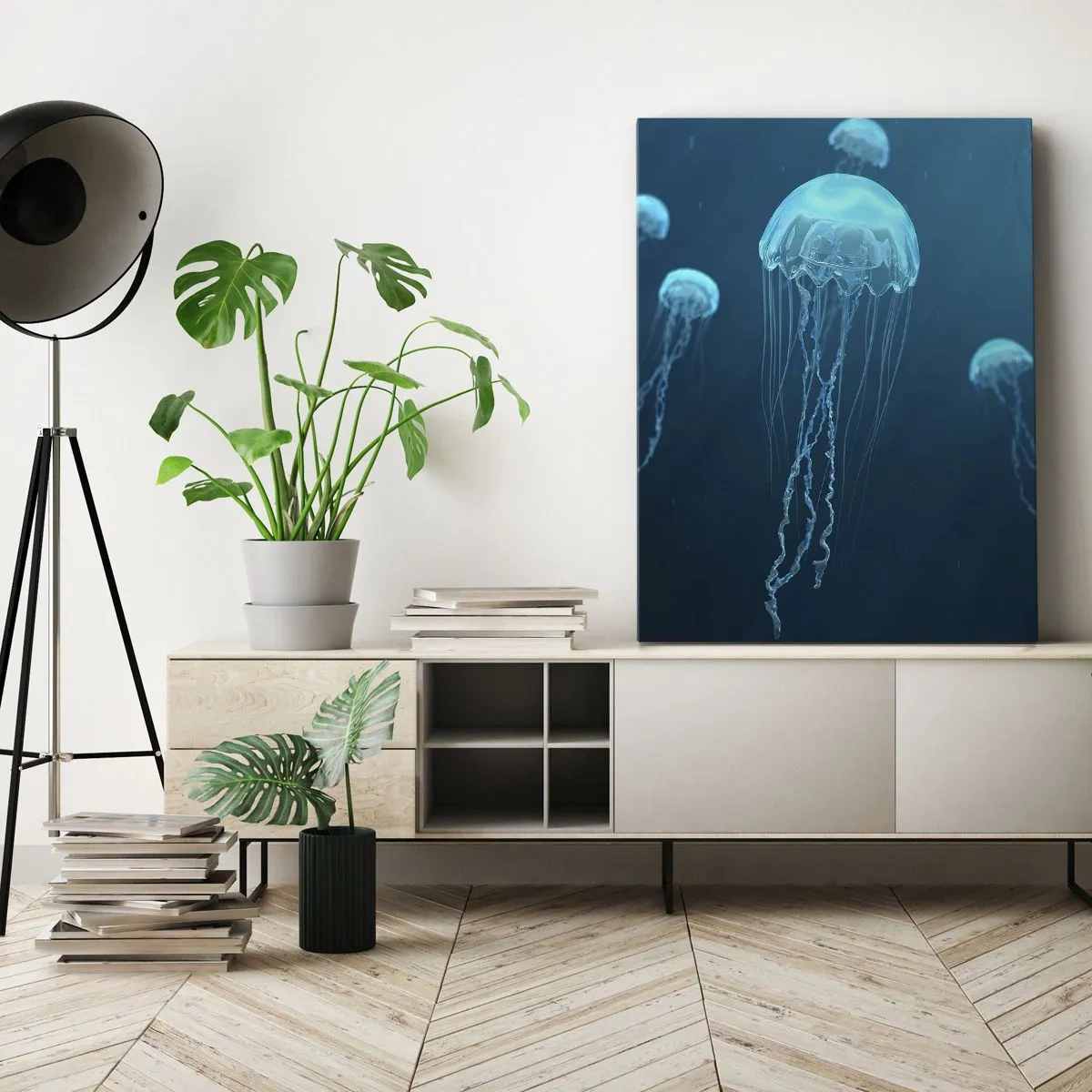 Tablou pe pânză - Dansul oceanic - 50x70 cm