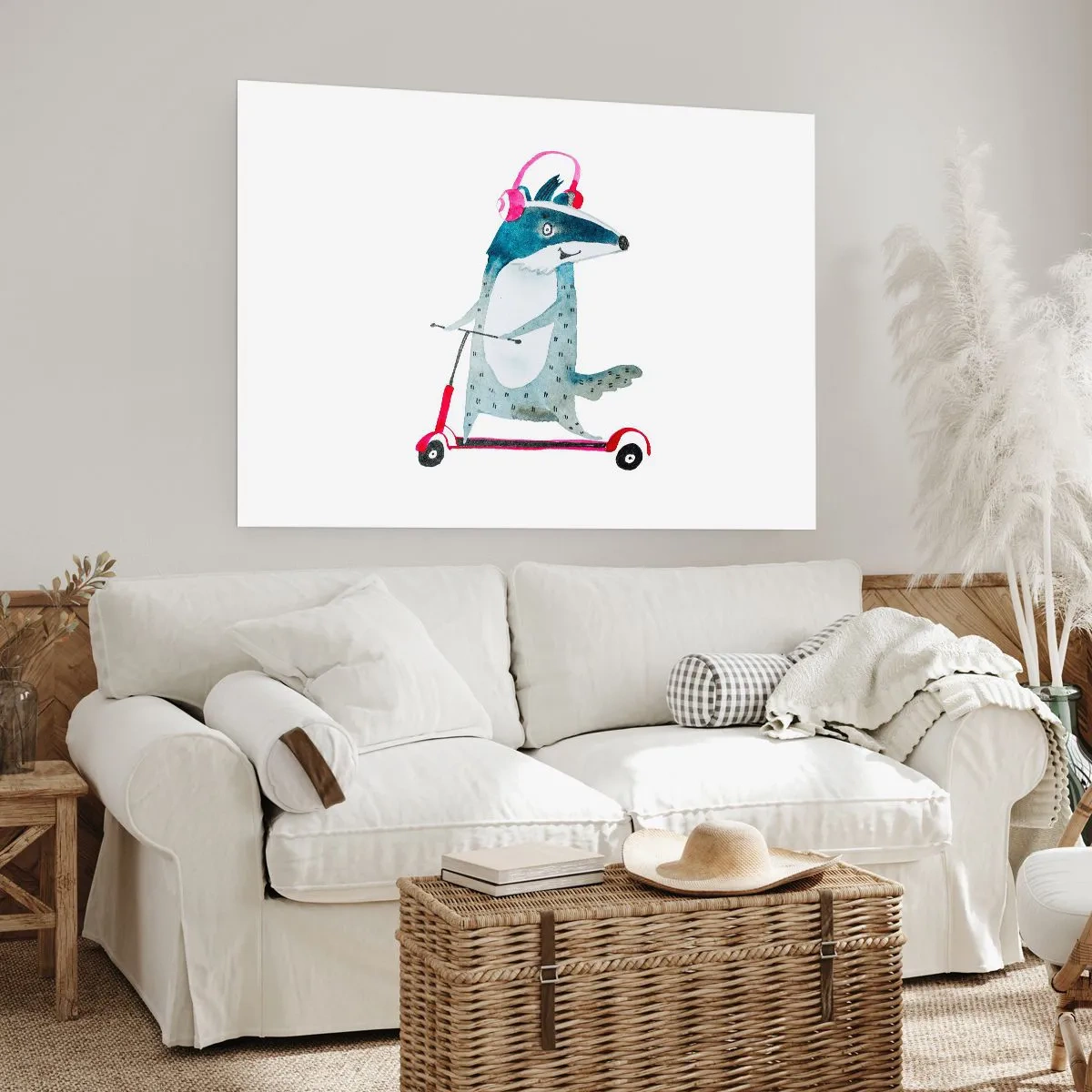 Poster - Bucurie de bursuc - 40x30 cm