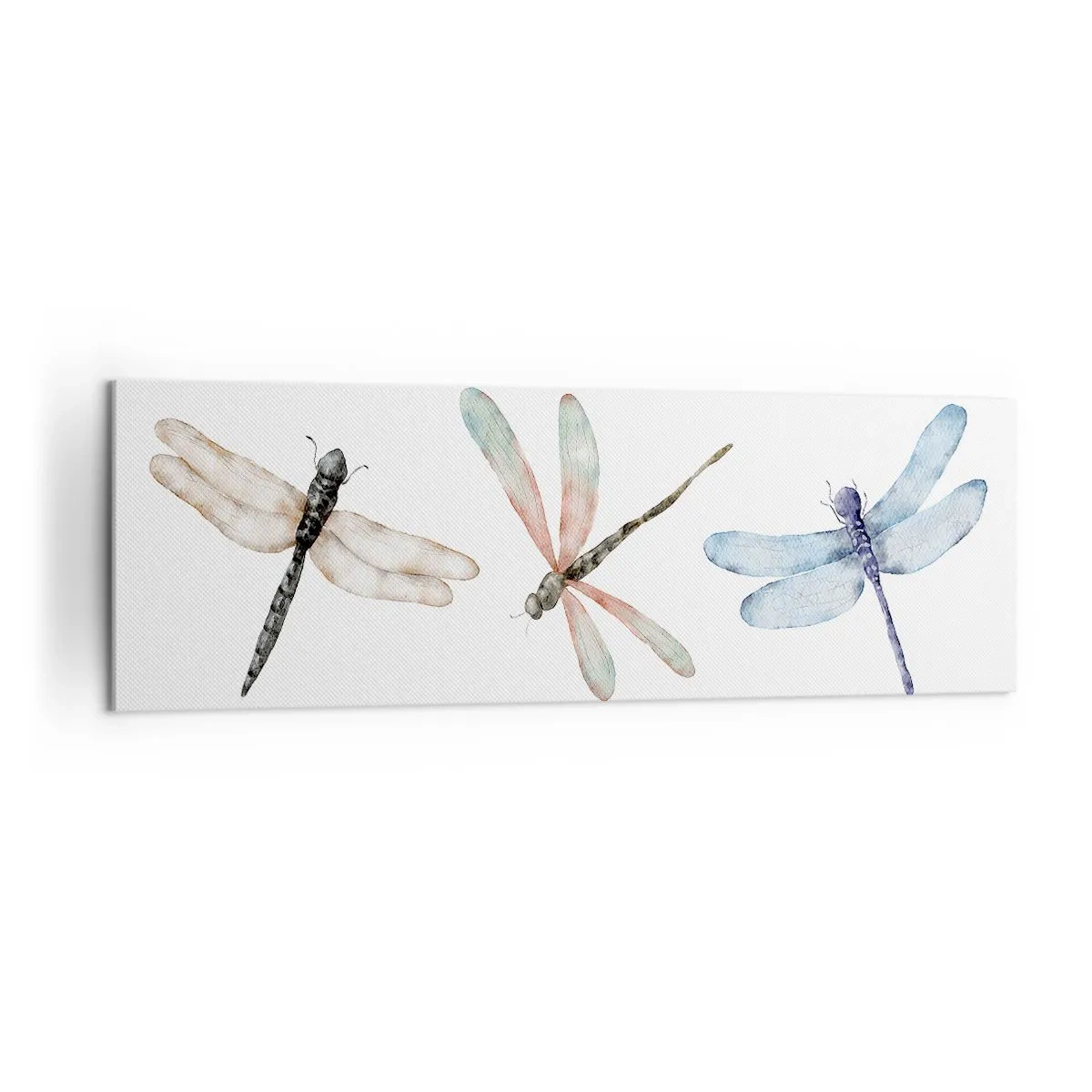 Tablou pe pânză - Libelule imponderabile - 160x50 cm