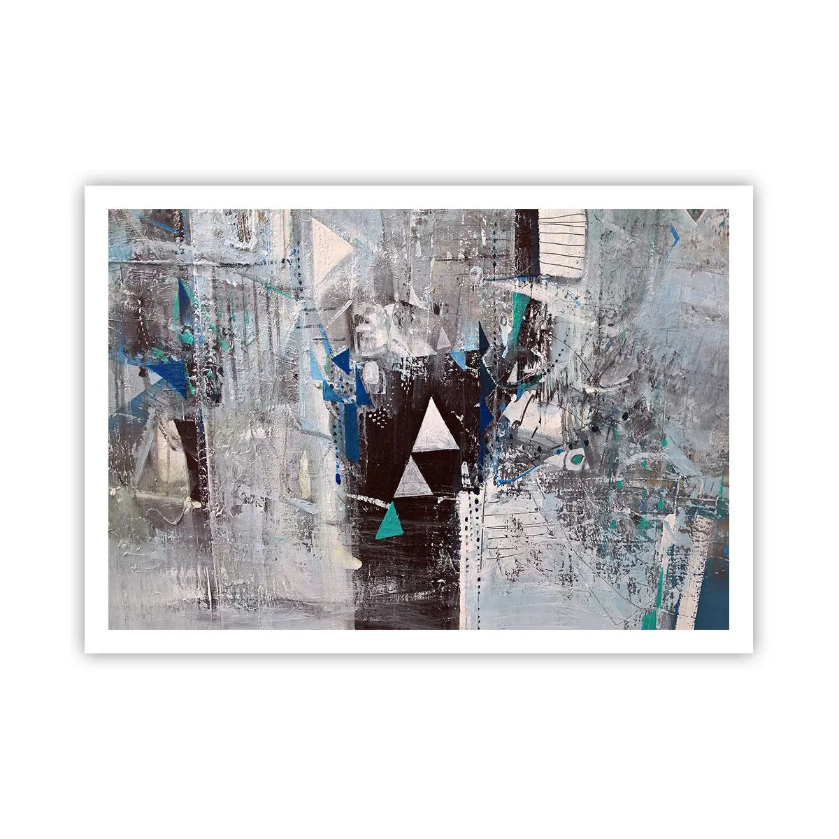 Poster - Ordinea superioară a triunghiurilor - 100x70 cm