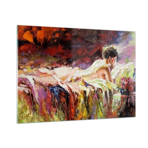 Tablou pe sticlă - Venus în gând - 100x70 cm