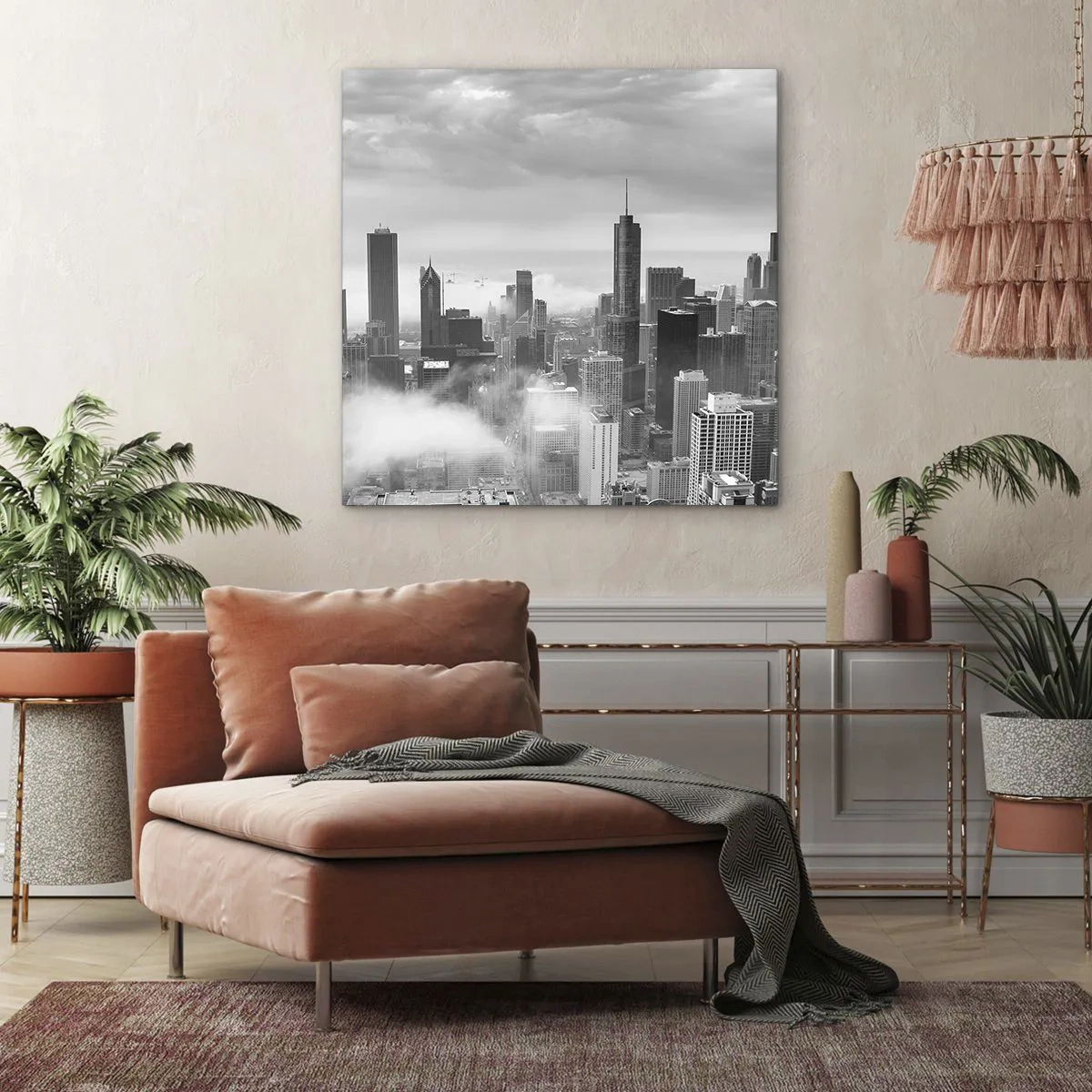 Tablou pe pânză - Peisaj american - 40x40 cm