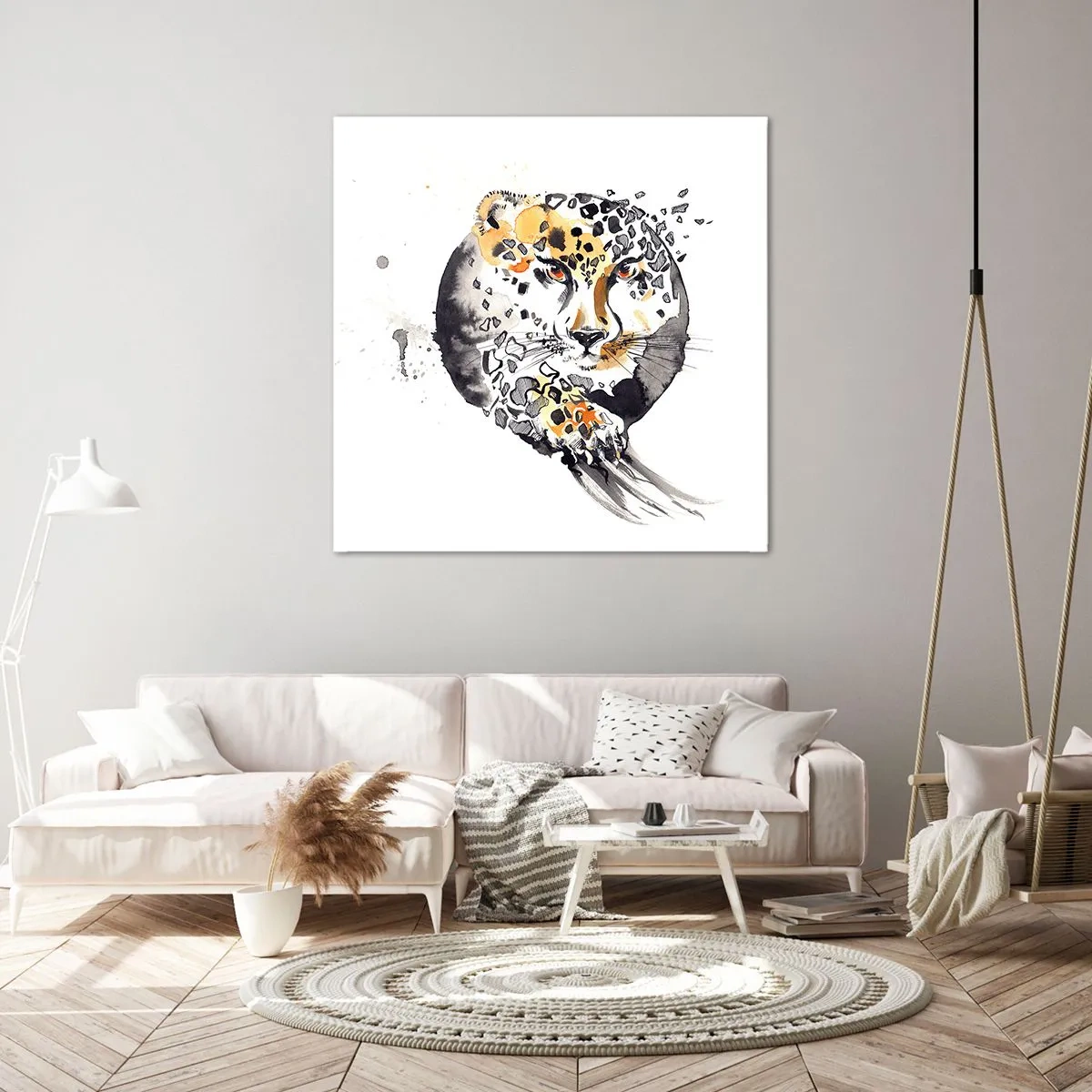 Tablou pe pânză - Frumusețe prădătoare - 60x60 cm