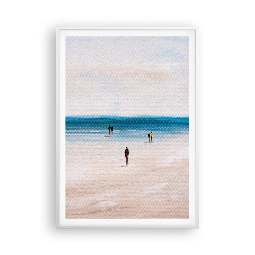 Poster în ramă albă - Nevoia naturală - 70x100 cm