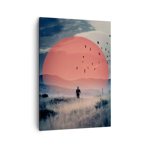 Tablou pe pânză Canvas - Se simt bine acolo unde sunt - 50x70 cm