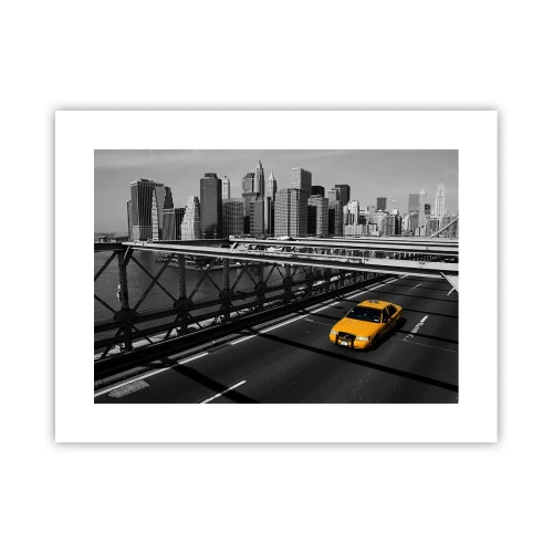 Poster - Culorile marelui oraș - 40x30 cm