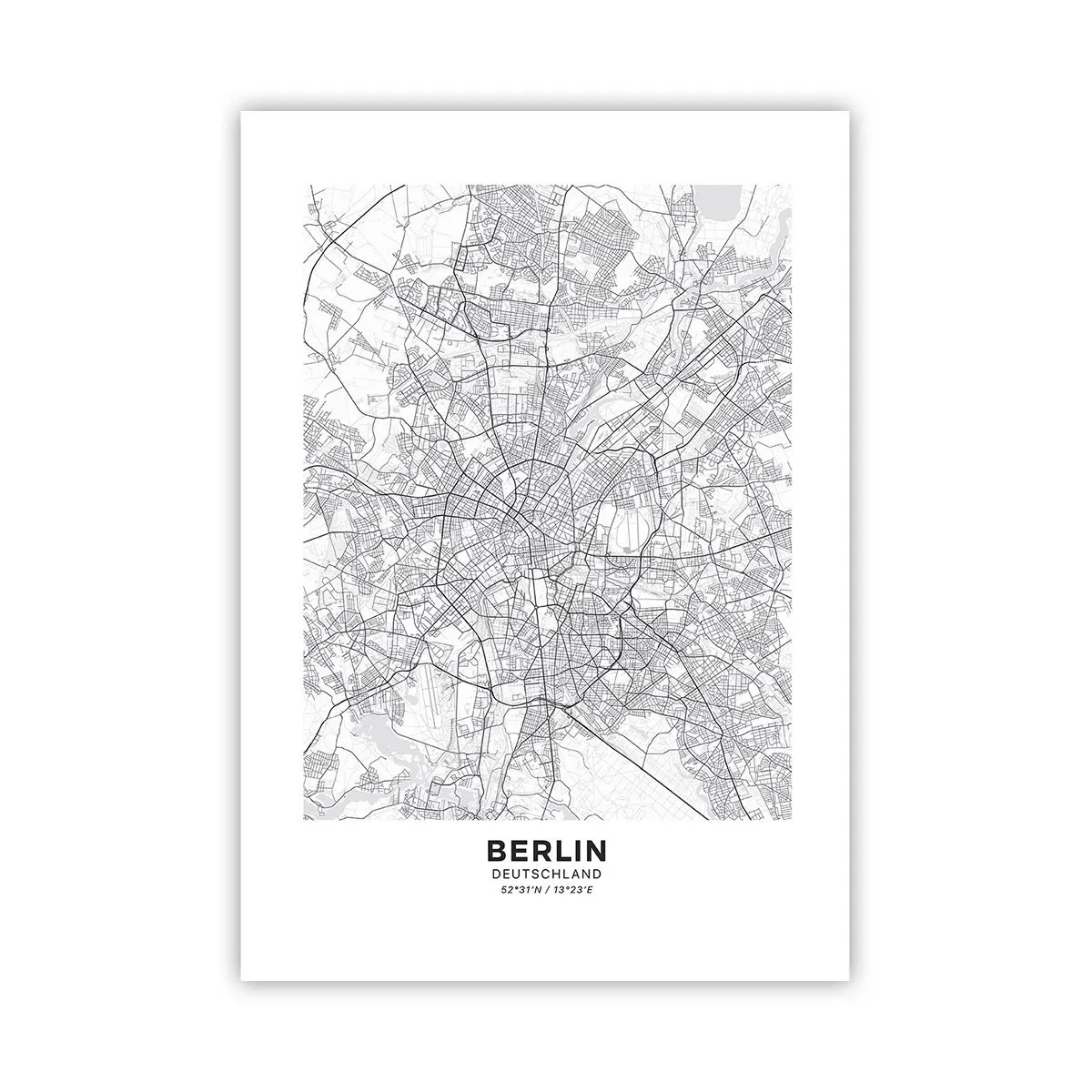 Poster - Floare de Berlin - 70x100 cm