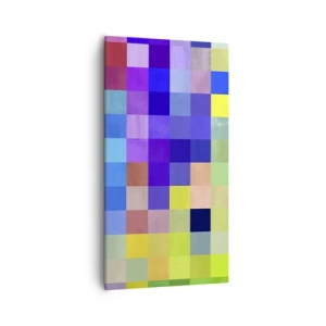 Tablou pe pânză - Fiecare diferit, toate sunt egale - 55x100 cm